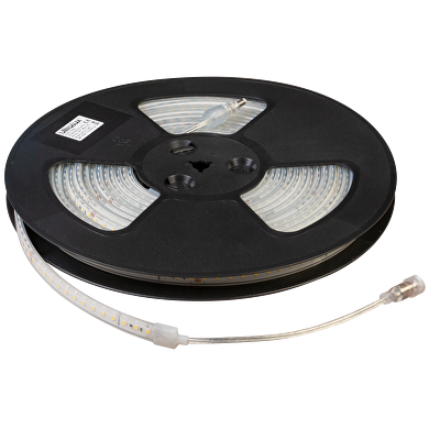 Proff. LED Bånd/Strips, 7 W/m, 4200 K, 48V DC, 112 Led/m, IP67