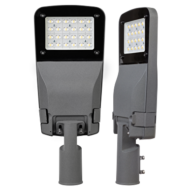 LED Gadelampe, 60W, 4200K, IP66, 220V