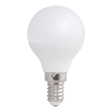 LED krone pære 5W, E14, 4000K, 220-240V AC