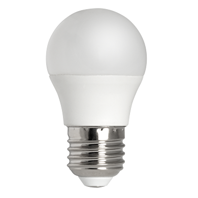 LED pære - krone, 12-24V AC/DC, 5W, 3000K, E27