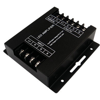 Forstærker til RGB LED lys, 24A, 12-24V DC, 288W