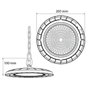 LED High bay 100W, 5000K, 220-240V AC, SMD3030, IP54