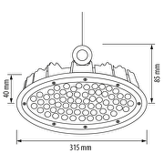 LED High Bay, 150W, 5000K, 220-240V, IP65