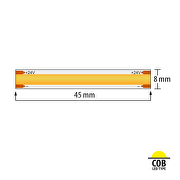 LED bånd-COB, 24V, 352 Led/m, 11W/m, 4000K, 5m, IP20